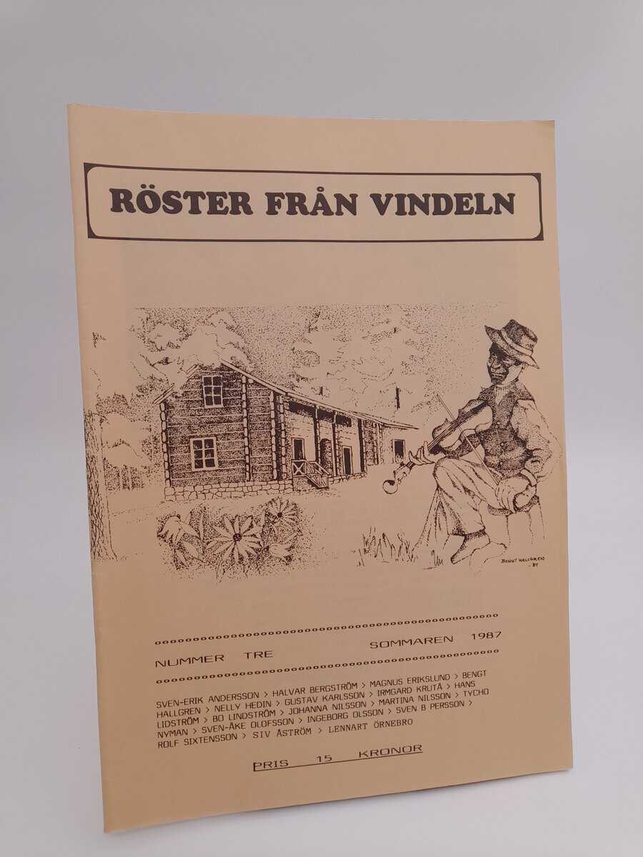 Röster från Vindeln | 1987/3