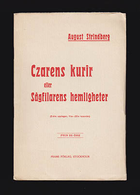 Strindberg, August | Czarens kurir : eller Sågfilarens hemligheter