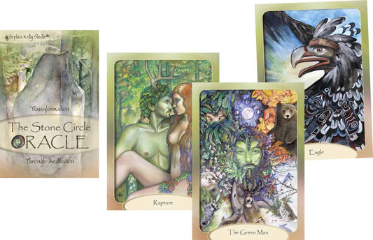 Kelly Shultz, Sophia | The Stone Circle Oracle (Boxed set with book + 45 cards) : Transformation Through Meditation