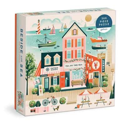Galison | Beside the Sea 500 Piece Puzzle
