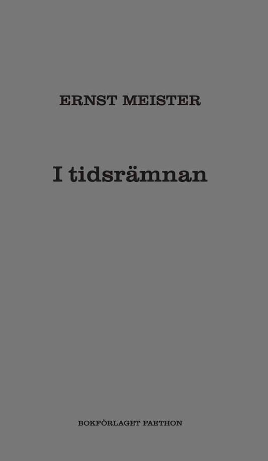 Meister, Ernst | I tidsrämnan
