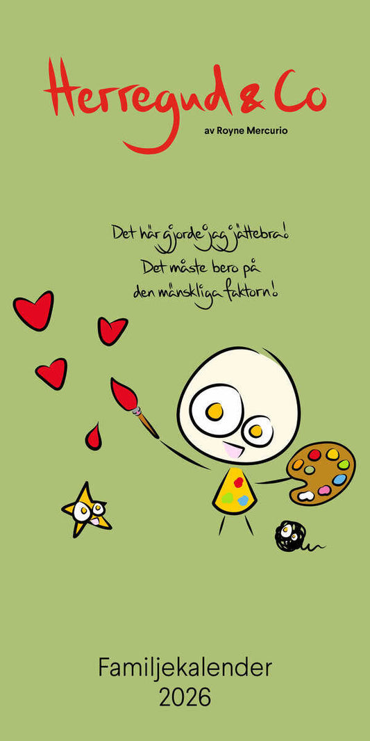 Mercurio, Royne | Herregud & Co Familjekalender 2026