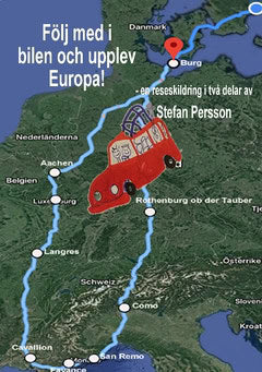 Persson, Stefan | Följ med i bilen och upplev Europa!