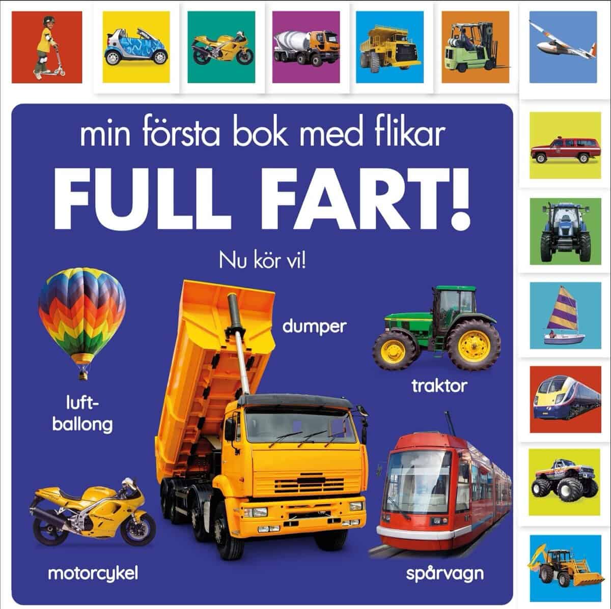 Min första bok med flikar : Full fart