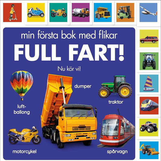 Min första bok med flikar : Full fart