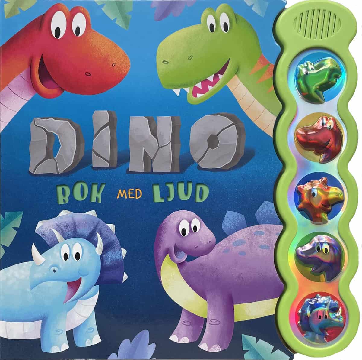 Bok med ljud. Dino