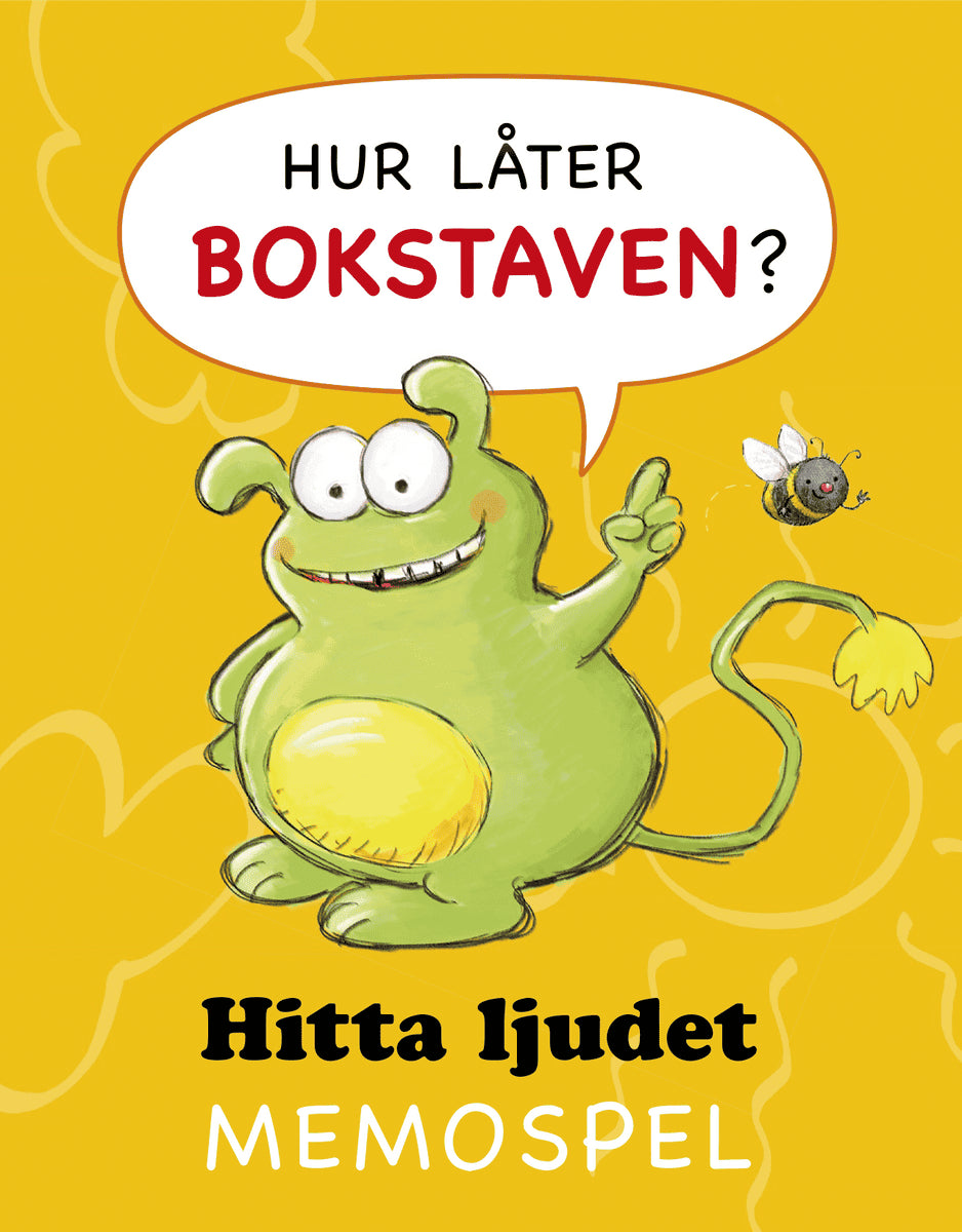 Hur låter bokstaven? : Hitta ljudet - memospel