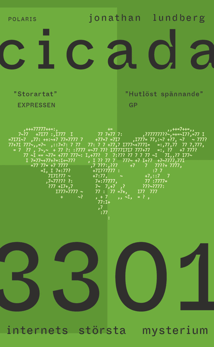 Lundberg, Jonathan | Cicada 3301 : Internets största mysterium