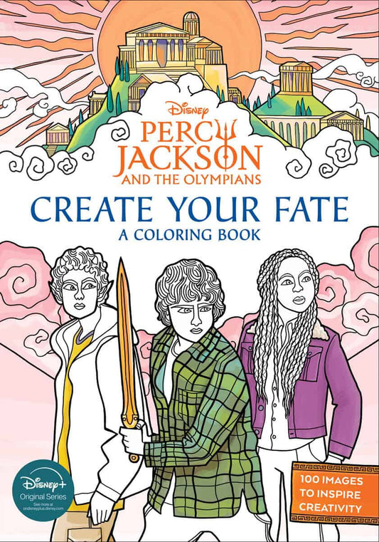 DISNEY BOOK GROUP | Percy Jackson and the Olympians : Create Your Fate: A Coloring Book