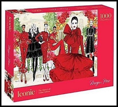 Hess, Megan | Iconic : 1000-Piece Puzzle - The Masters of Italian Fashion