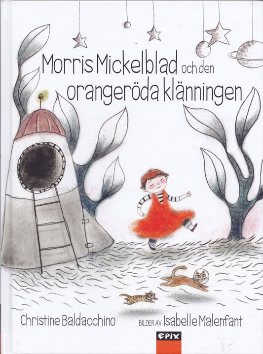 Baldacchino, Christine | Morris Mickelblad och den orangeröda klänningen