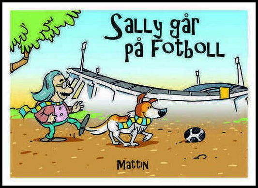 Mattin | Sally går på fotboll