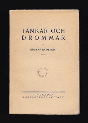 Rydstedt, Gustaf | Tankar och drömmar