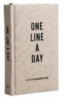 Chronicle Books | Canvas One Line a Day : A Five-Year Memory Book