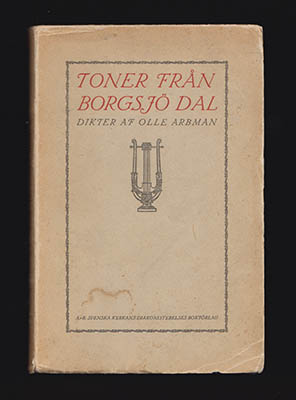 Arbman, Olle | Toner från Borgsjö dal : Dikter
