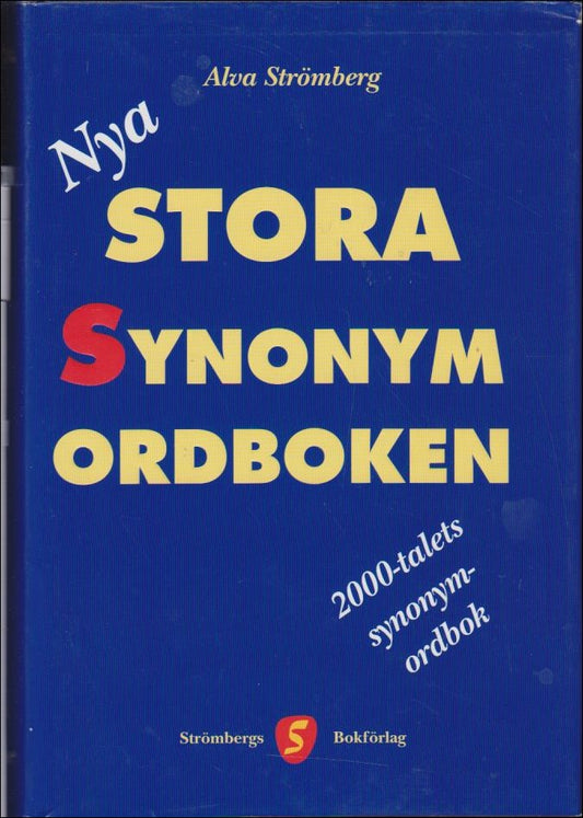 Strömberg, Alva | Stora synonymordboken