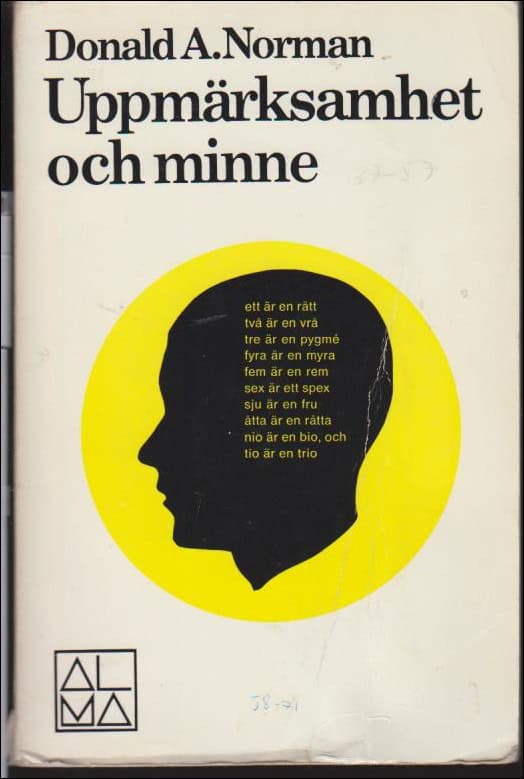 Norman, Donald A. | Uppmärksamhet och minne