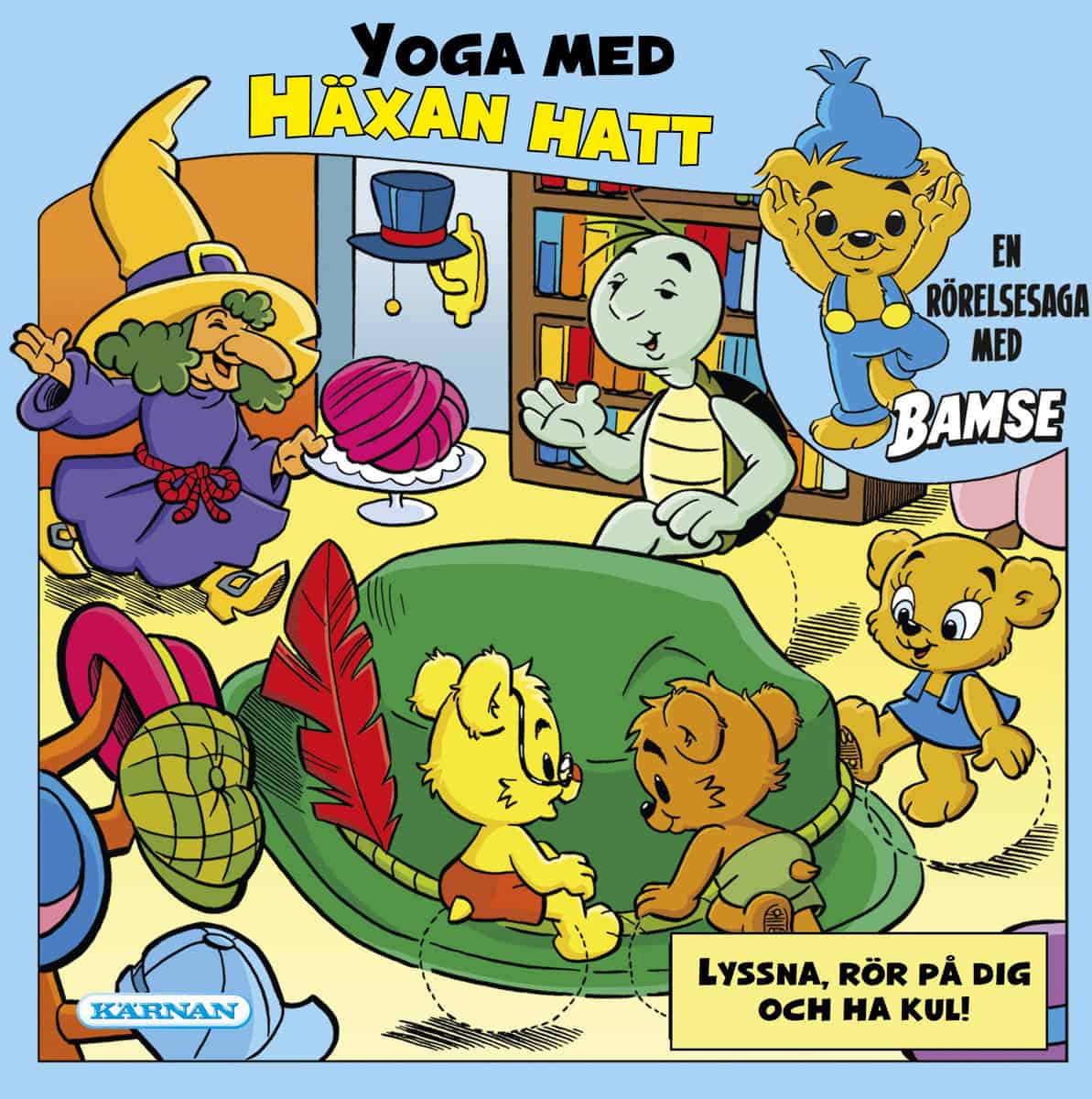 Borelius, Charlotta | Lindberg, Johanna | Yoga med Häxan Hatt