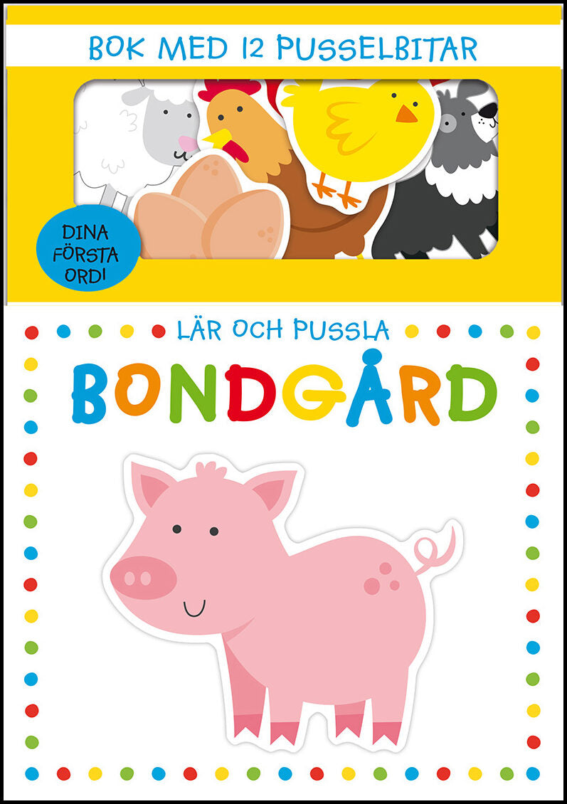 Lär och pussla : Bondgård