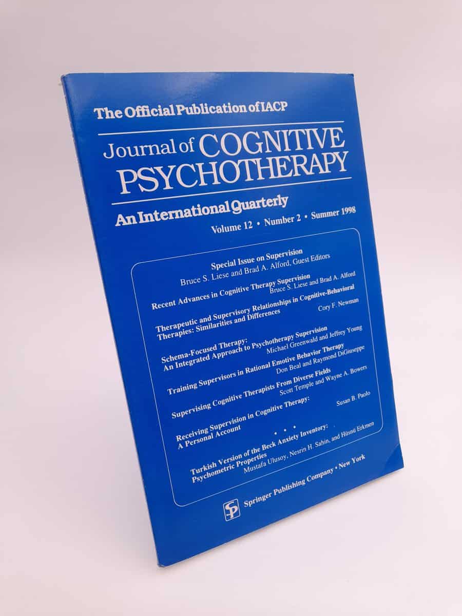 Journal of cognitive psychotherapy | 1998/2 : Supervision