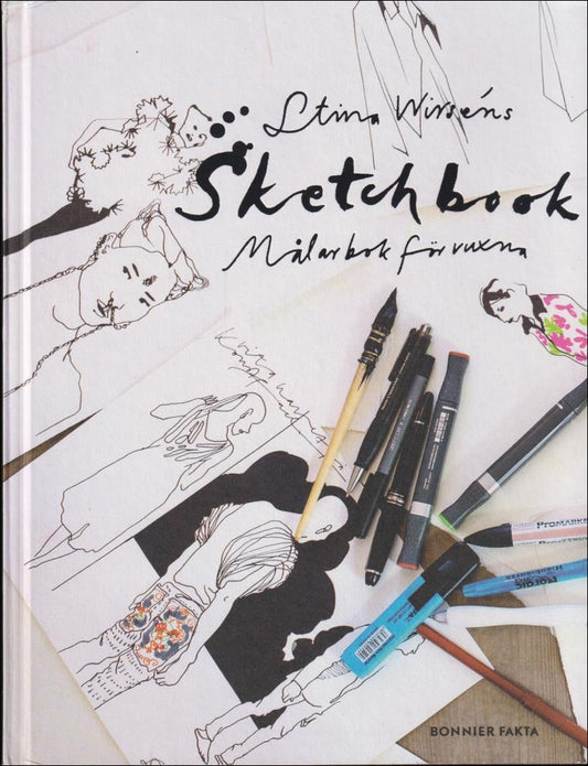 Wirsén, Stina | Stina Wirséns Sketchbook : Målarbok för vuxna