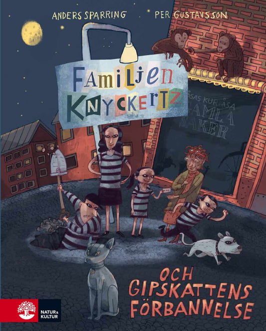 Sparring, Anders | Familjen Knyckertz och gipskattens förbannelse