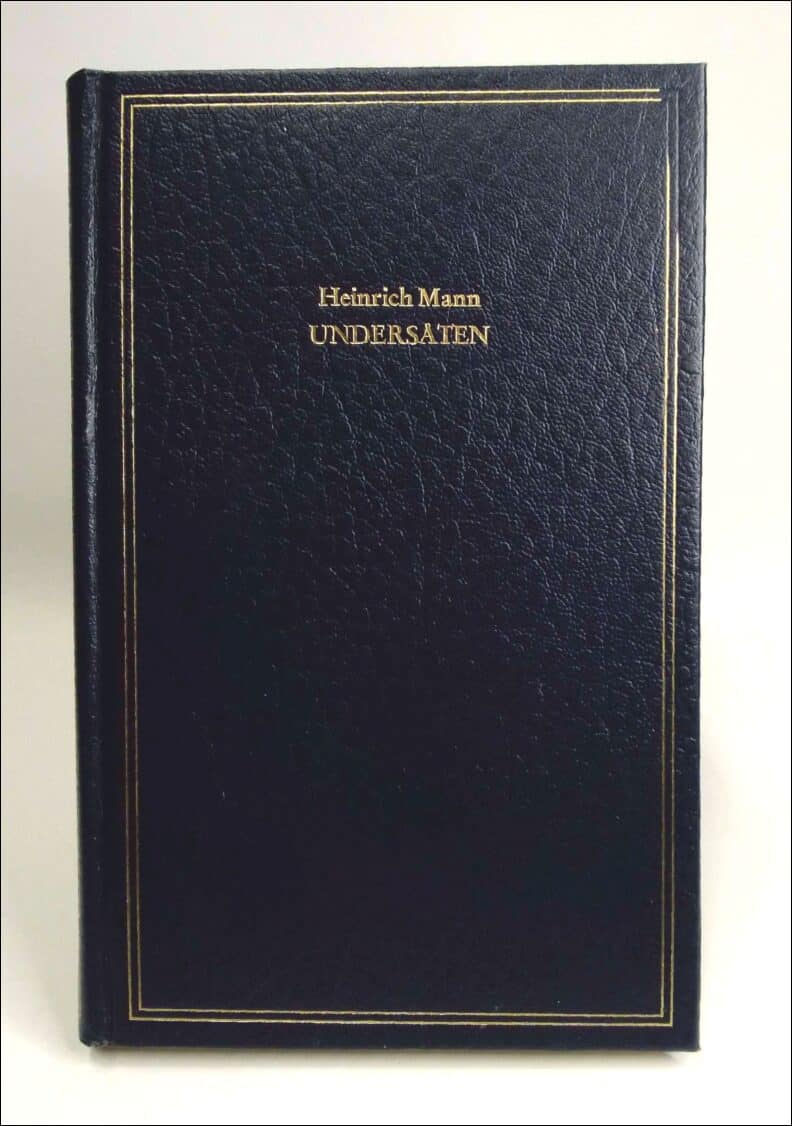 Mann, Heinrich | Undersåten
