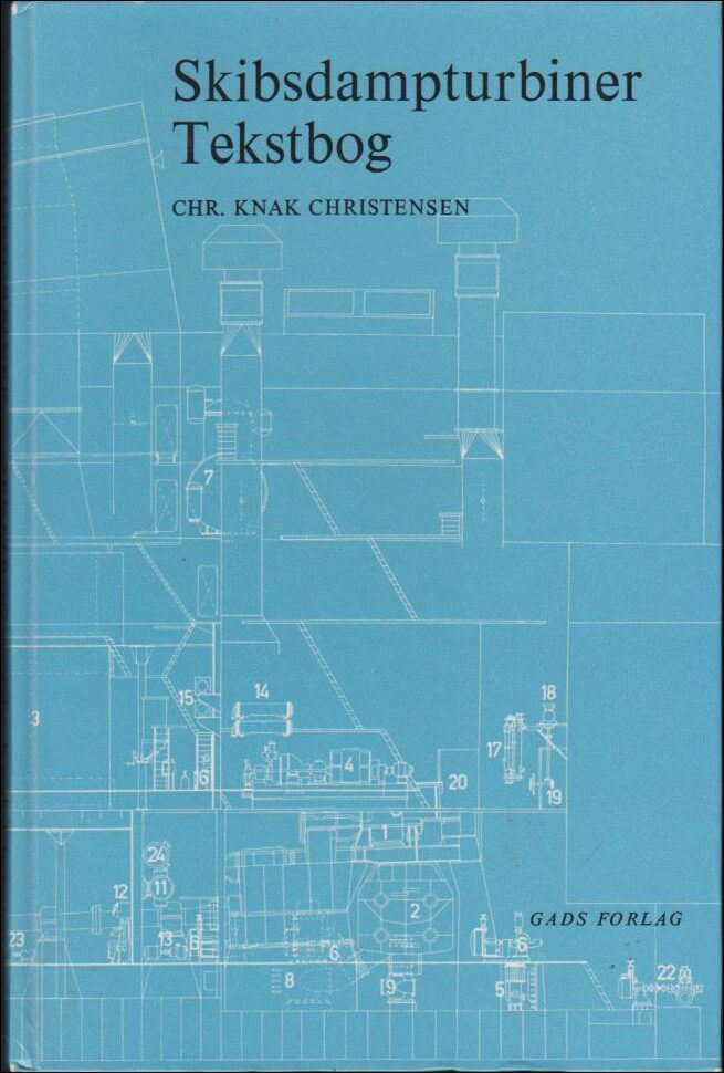 Knak Christensen, Chr. | Skibsdampturbiner Tekstbog