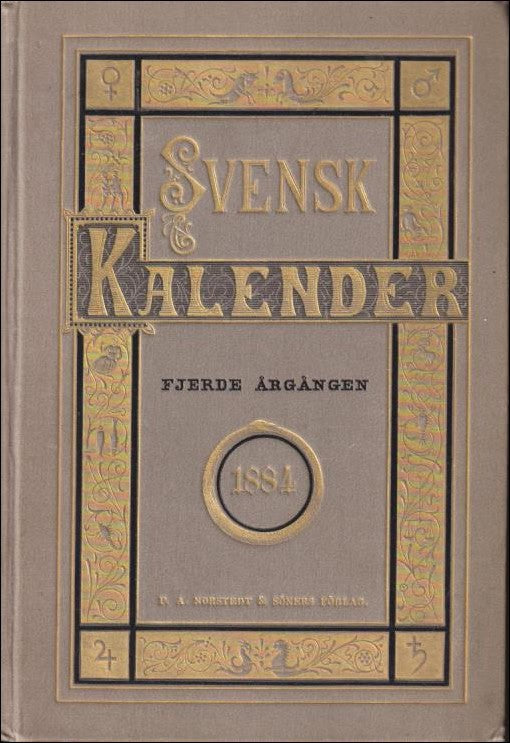 Svensk kalender : 1884