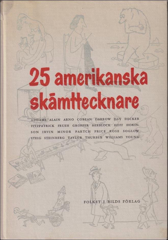 Rössel, James (red.) | 25 amerikanska skämttecknare