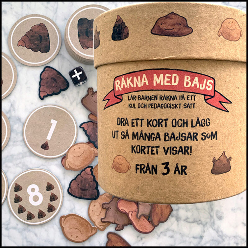 Räkna med bajs
