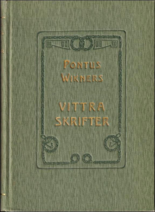 Wikner, Pontus | Vittra skrifter