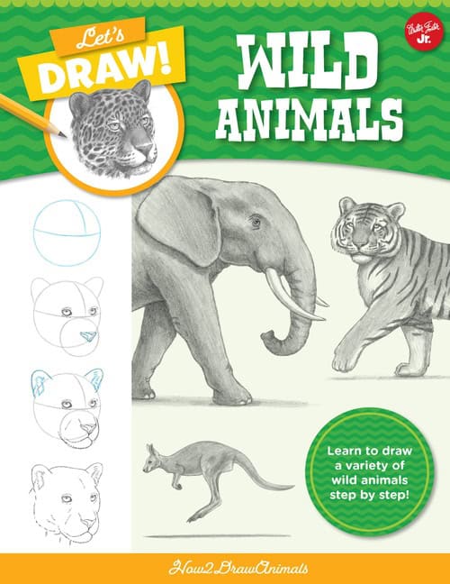 How2DrawAnimals | Lets Draw Wild Animals
