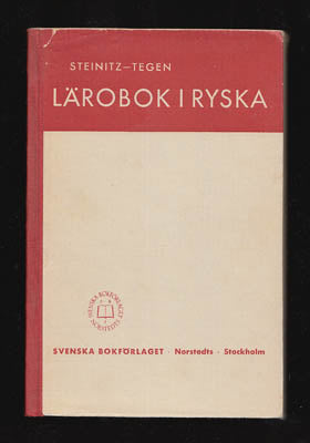 Steinitz, Wolfgang | Tegen, Inga | Lärobok i ryska