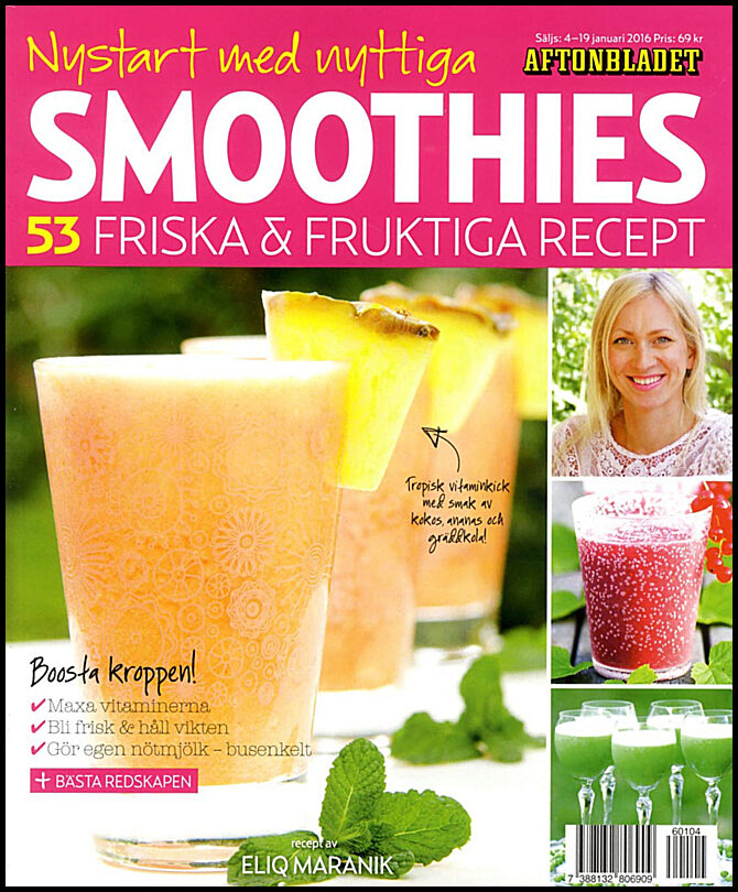 Smoothies : 53 friska & fruktiga recept