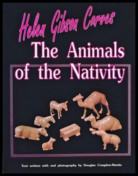 Gibson, Helen | Helen gibson carves the animals of the nativity