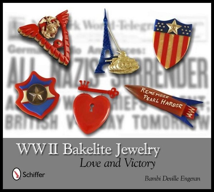 Bambi Deville Engeran | Wwii Bakelite Jewelry : Love and Victory