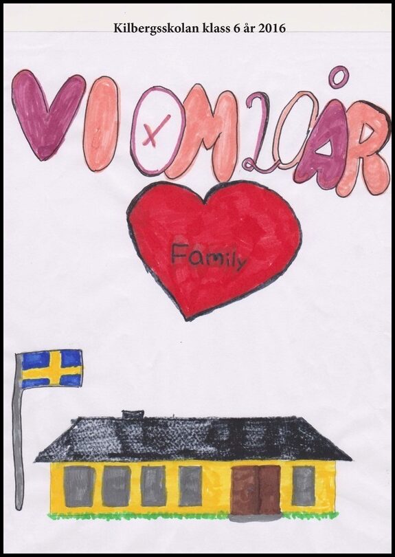 klass 6, 2016,  Kilbergsskolans elever | Vi om 20 år