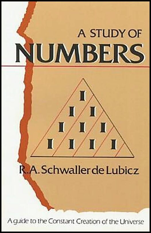 Schwaller de Lubicz RA | Study Of Numbers