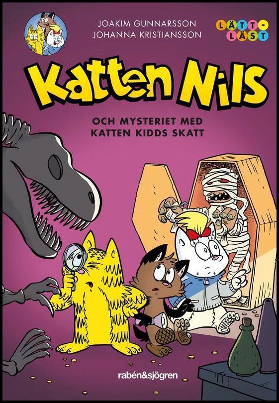 Gunnarsson, Joakim| Kristiansson, Johanna | Katten Nils och mysteriet med Katten Kidds skatt