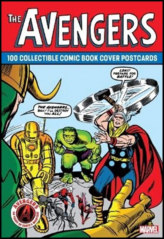 Entertainment, Marvel | Avengers : 100 Collectible Comic Book Cover Postcards