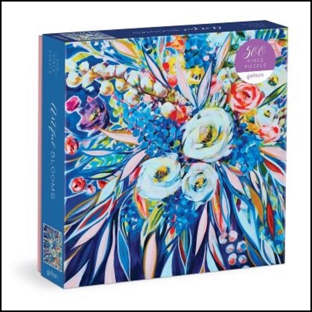 Galison | Artful Blooms 500 Piece Puzzle