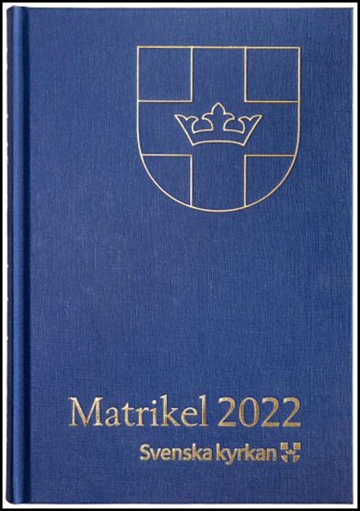 Matrikel för Svenska kyrkan 2022