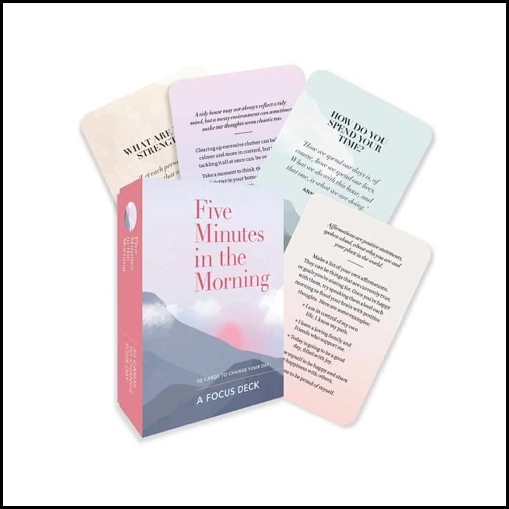 Aster | Five Minutes in the Morning : A Focus Deck