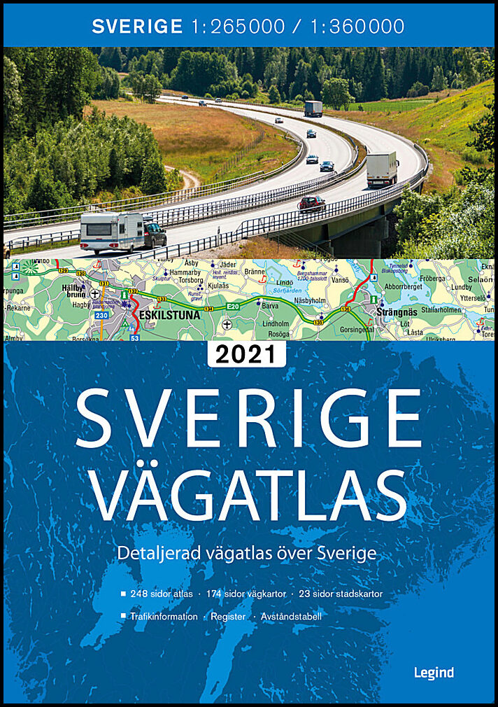 Sverige vägatlas 2021