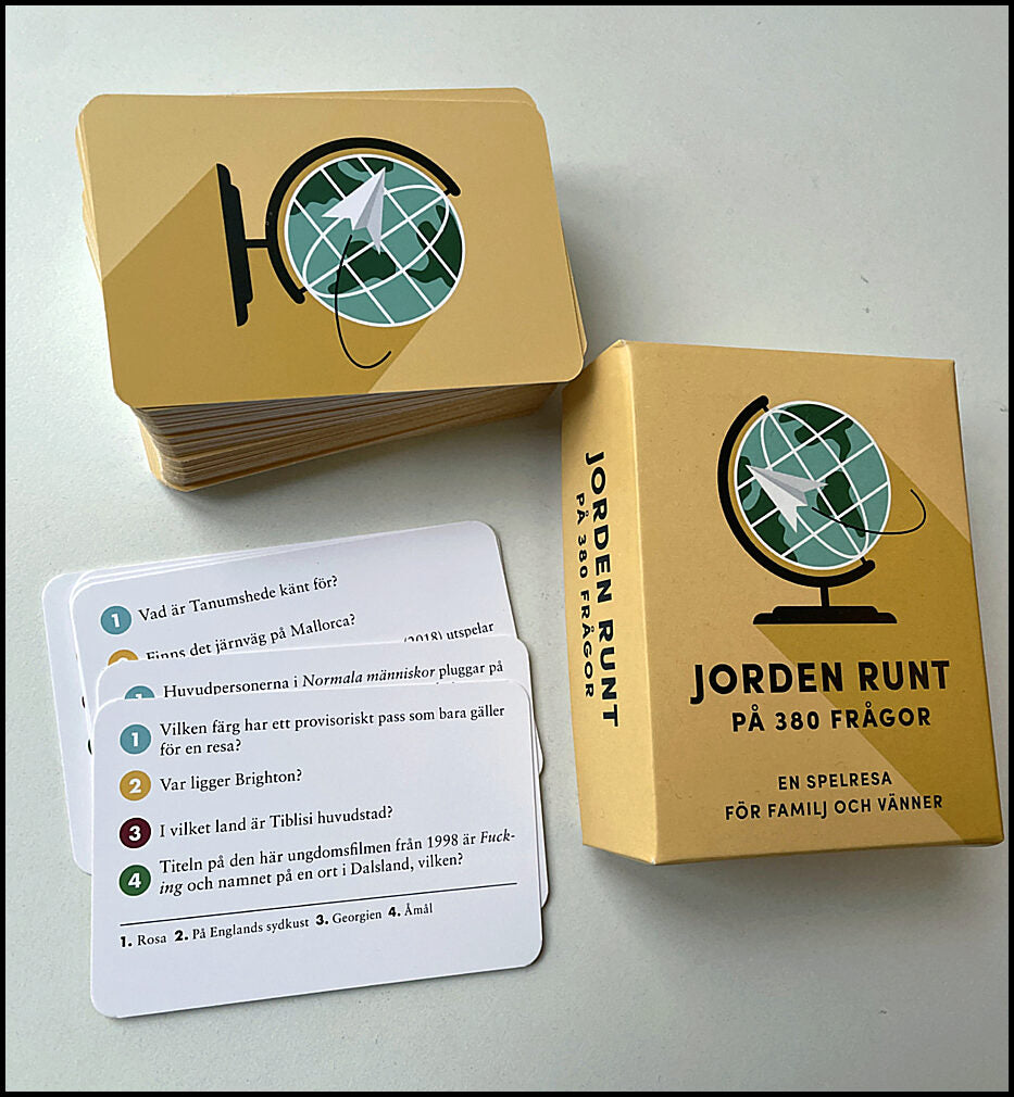 Erling, Anna Maria | Jorden runt på 380 frågor