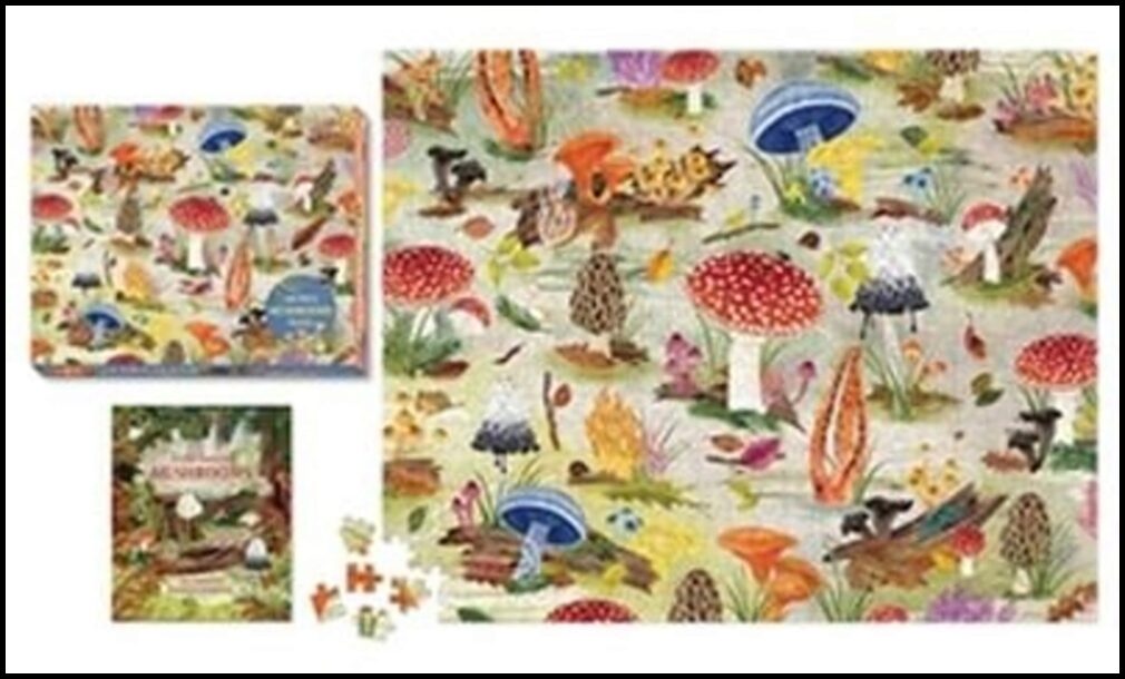 Madden, Meg | Mushrooms 500-Piece Puzzle