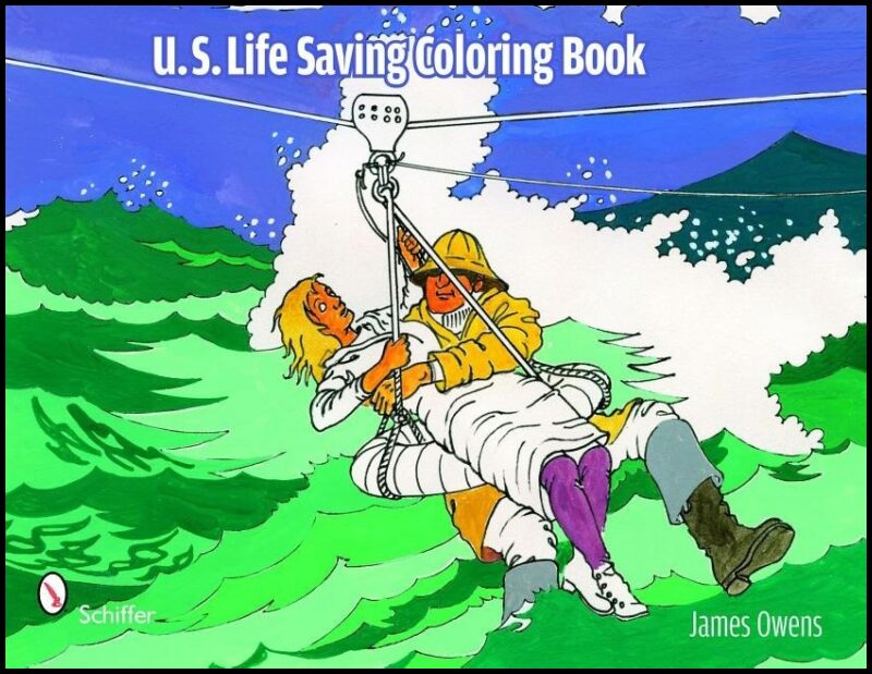 James E. Owens | U.S. Life Saving Coloring Book