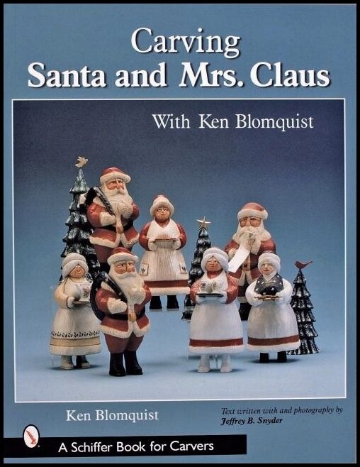 Ken Blomquist | Carving Santa And Mrs. Claus