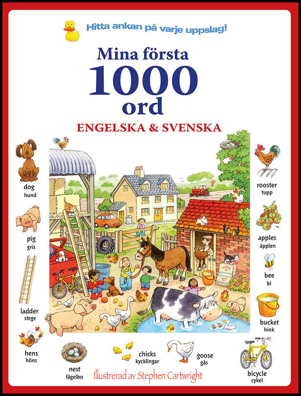 Amery, Heather | Mina första 1000 ord : Engelska & svenska